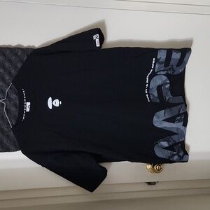 Aape Camo Spellout Oversized T Shirt by Bathing Ape Bape Black, White & Grey